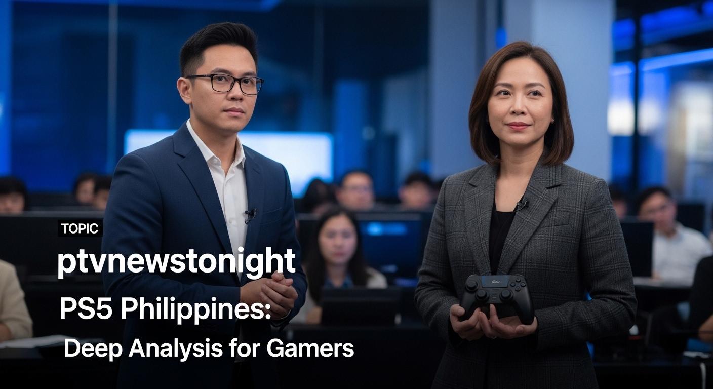 PS5 in a Philippine gaming setup with a gamer streaming.