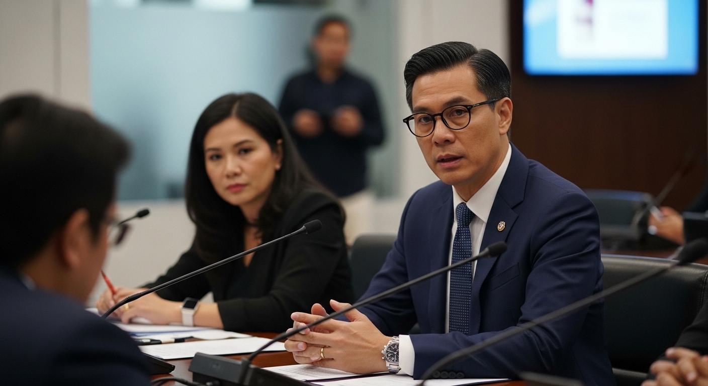 Editorial image of a PS5 in a Philippine gaming setup with TikTok content on a mobile device