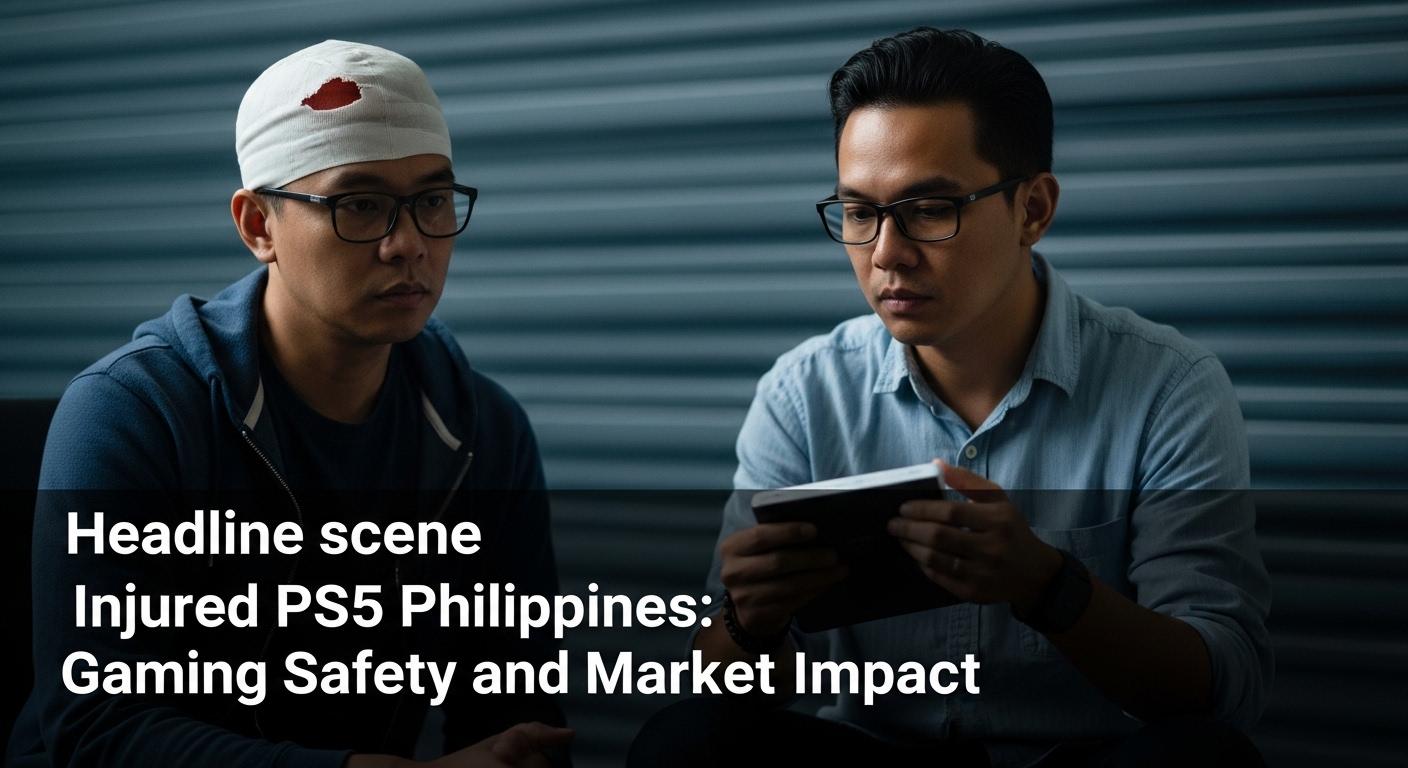 Filipino gamer with PS5 and TikTok on screen