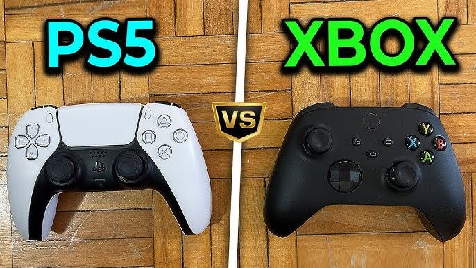 PS5 controller vs Xbox controller comparison