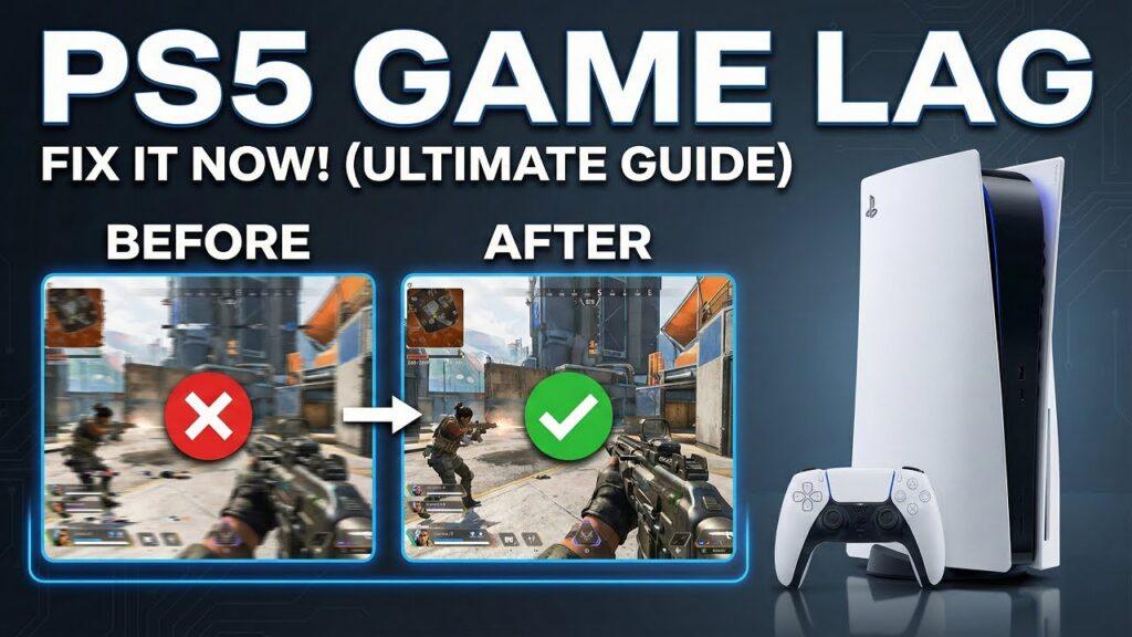 fix PS5 lag improve performance gaming console guide