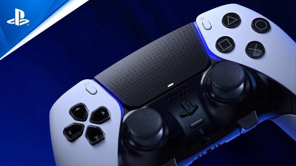 PS5 DualSense controller features adaptive triggers