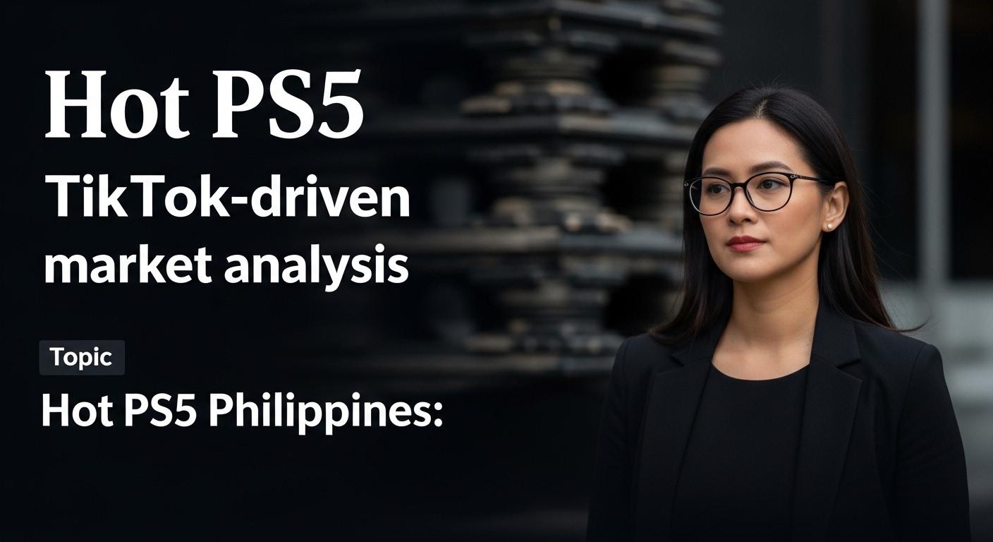 Hot PS5 Philippines: TikTok-driven market analysis