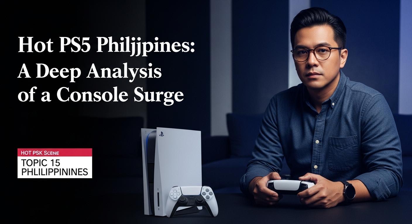 Philippine living room with a PS5 console and gaming setup