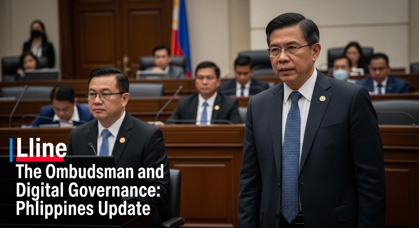 Illustration of ombudsman oversight in a digital governance context.