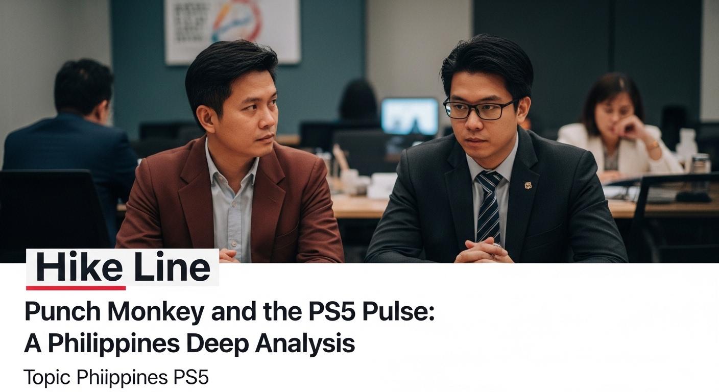 PlayStation 5 on a desk with meme-art visuals and a Philippines-themed background, illustrating meme culture around gami